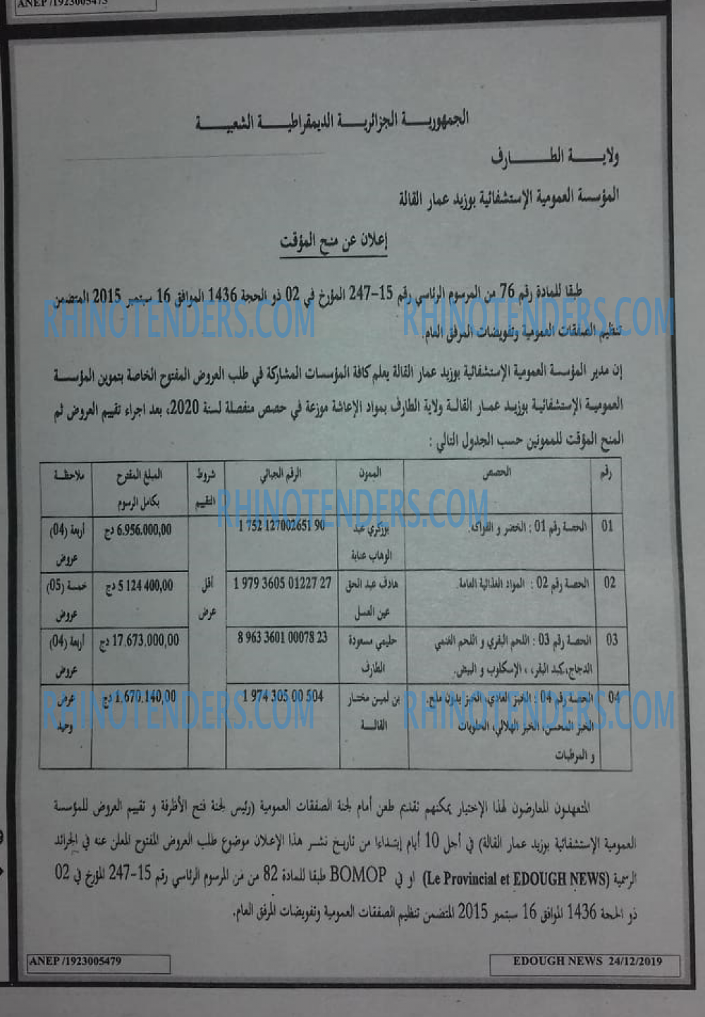Edough News