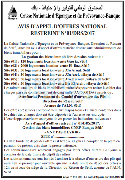 LE SOIR D'ALGERIE