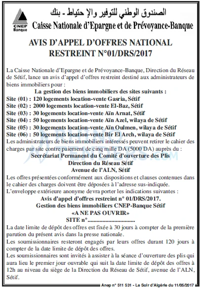 LE SOIR D'ALGERIE