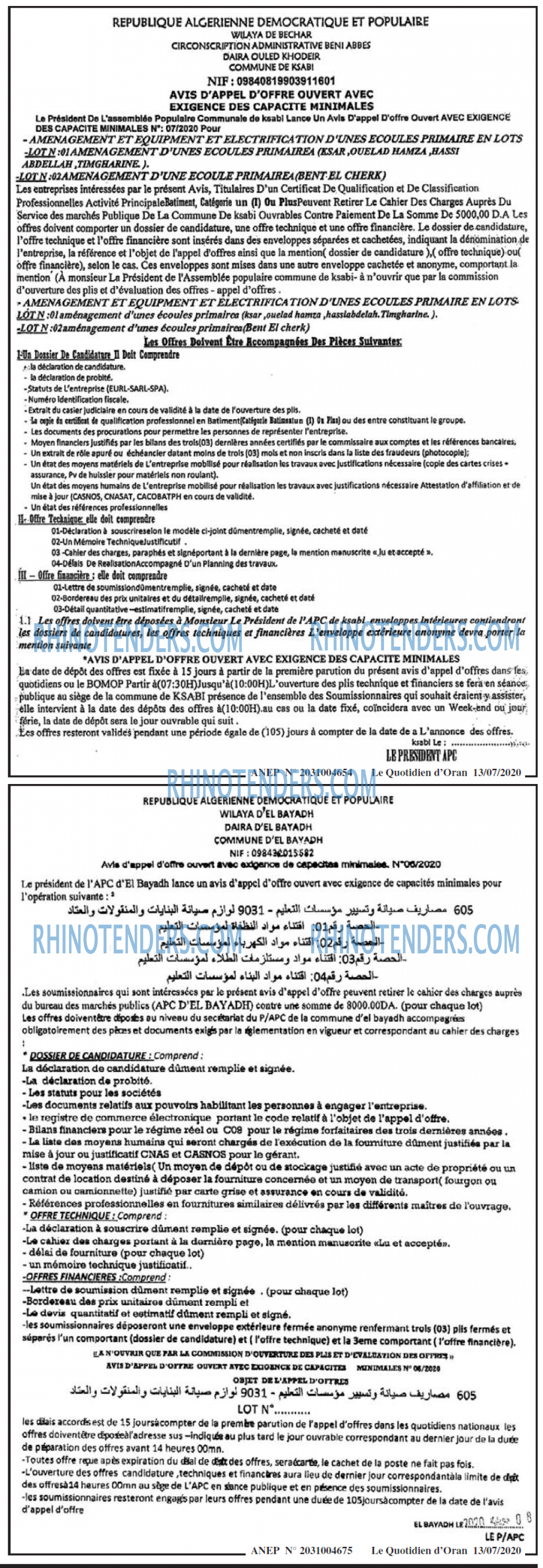 Le Quotidien d'Oran