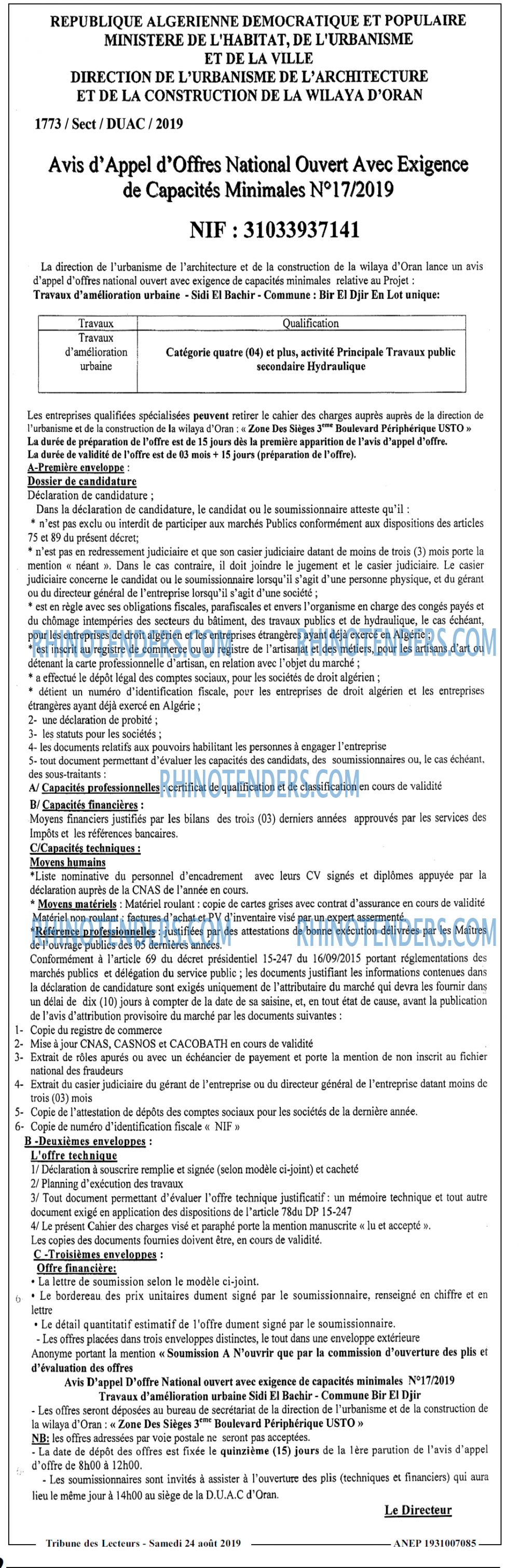 TRIBUNE DES LECTEURS
