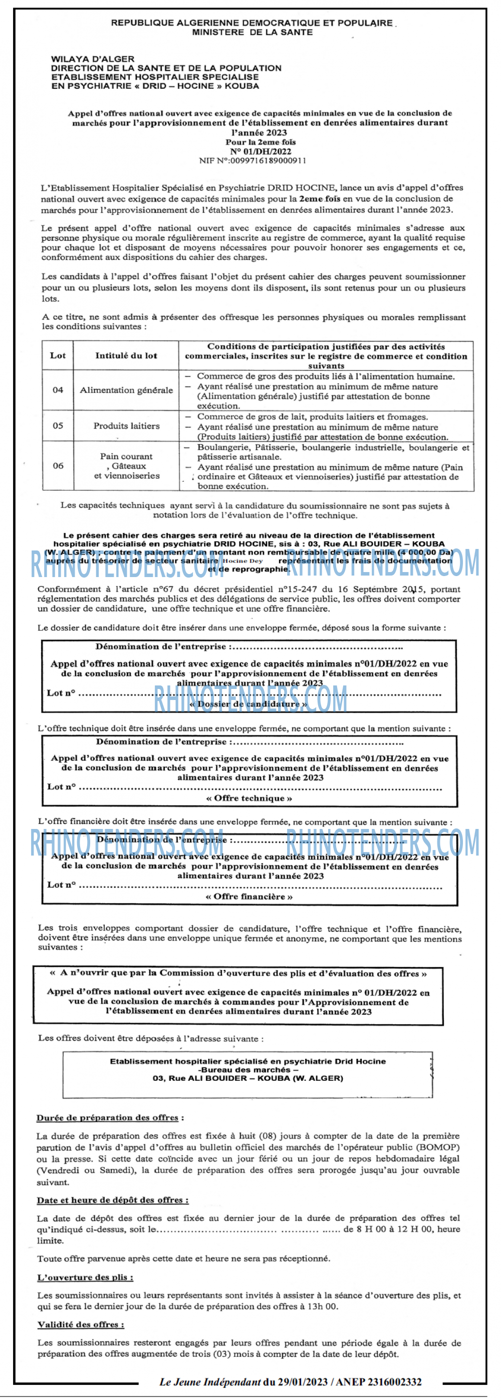 Le jeune indépendant