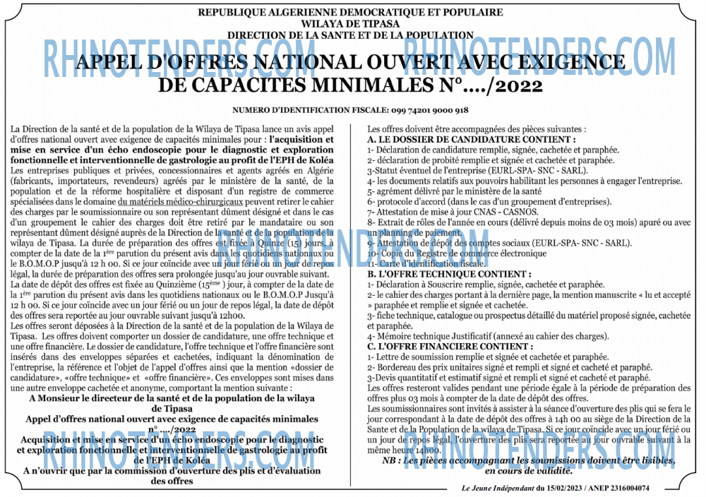 Le jeune indépendant