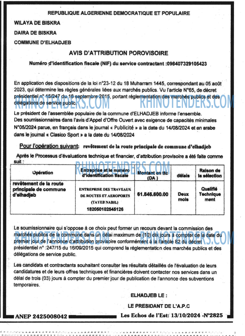 Les Echos de l'Est