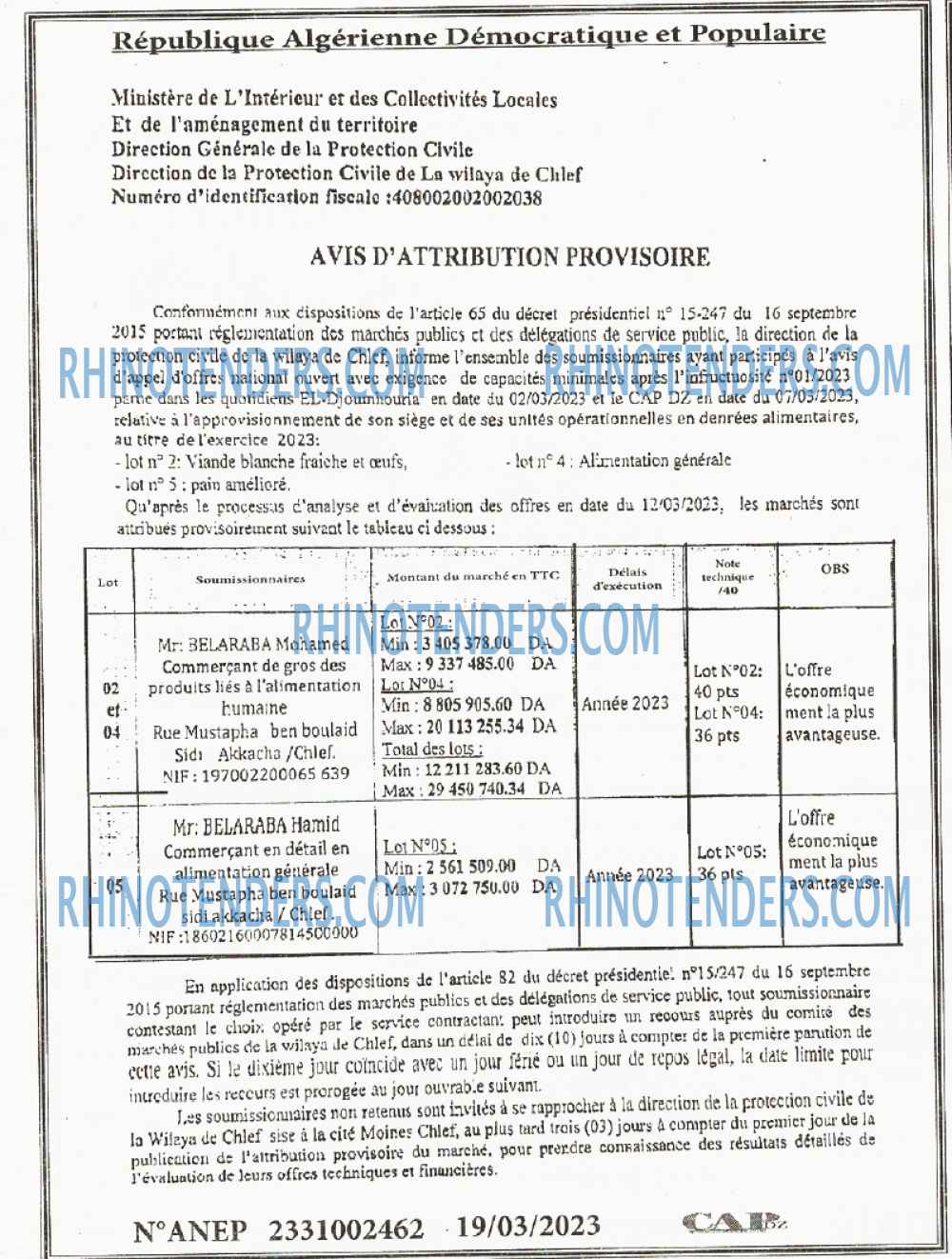 CAP OUEST
