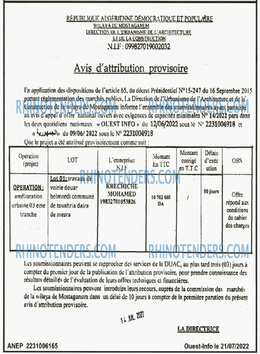 OUEST INFO