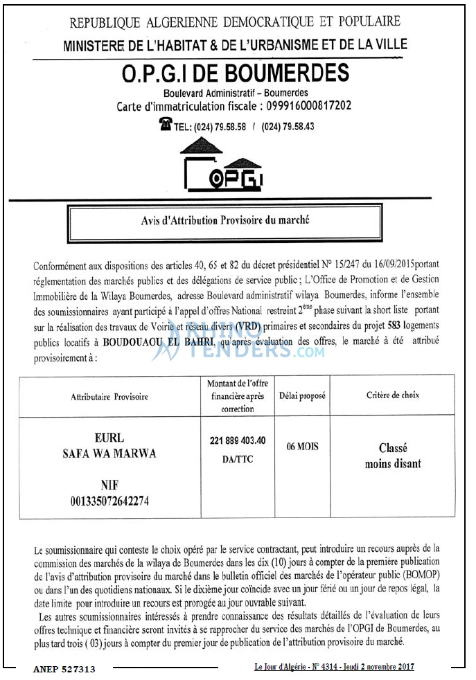 Le Jour d'Algérie